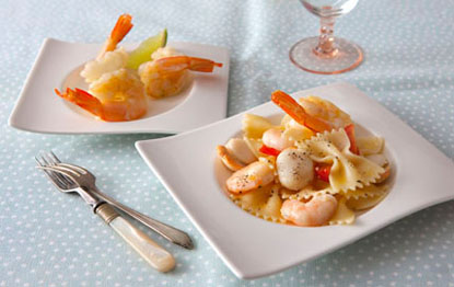 Farfalle Con Frutta Di Mare - San Remo - US
