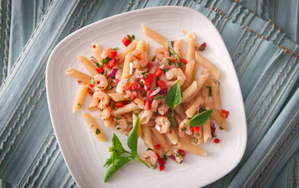 Gluten Free Penne Shrimp Salad - San Remo - US