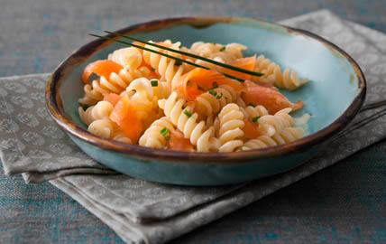 Gluten Free Rotini with Smoked Salmon - San Remo - US