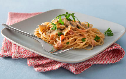 Ham and Gluten Free Thin Spaghetti Carbonara - San Remo - US
