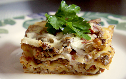 Dairy Free Lamb, Mushroom and Chickpea Curly Lasagna - San Remo - US