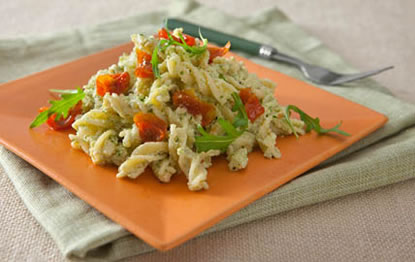 Rotini with Ricotta, Pesto and Sun-Dried Tomato - San Remo - US