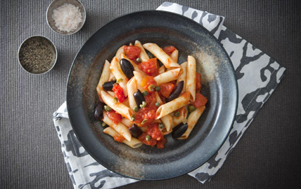 Penne Rigati with Olive Garlic Sauce - San Remo - US