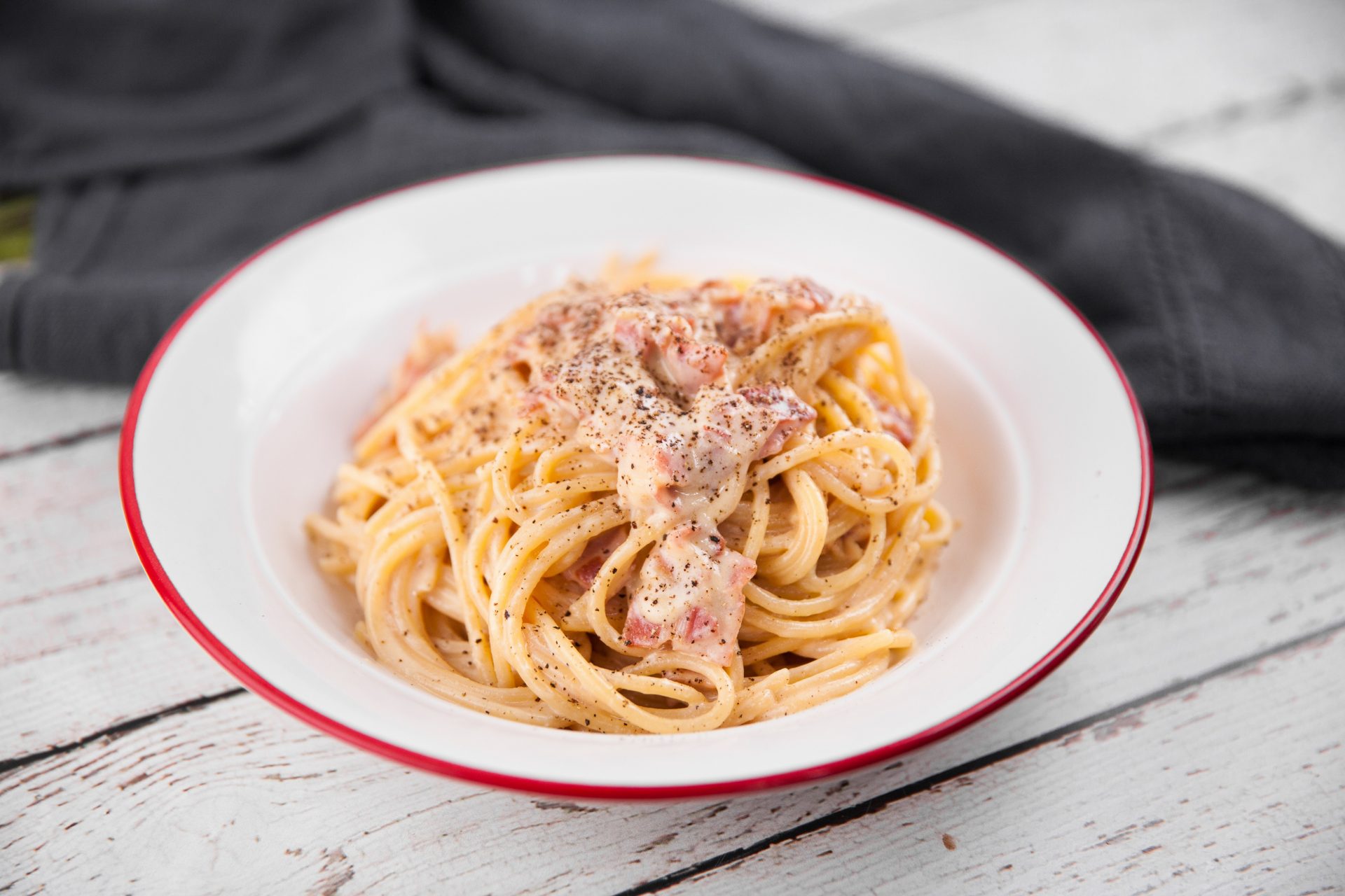 Spaghetti Carbonara - San Remo - US